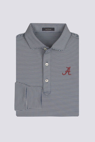 Carter Long Sleeve Performance Polo - University of Alabama