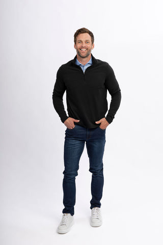 Woolen Fleece Quarter-Zip