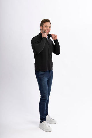 Woolen Fleece Quarter-Zip