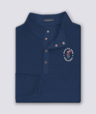 124th U.S. Open - Hunter Snap Pullover - Navy - Turtleson