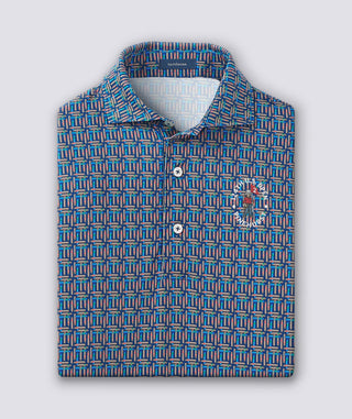 124th U.S. Open - Stogie Performance Polo - Navy/Coconut - Turtleson