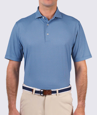 Lennon Performance Polo - front - navy - Turtleson