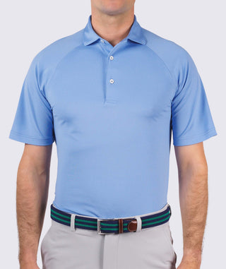 Chase Performance Polo - front - Luxe Blue - Turtleson