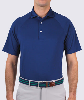 Chase Performance Polo - front - Navy- Turtleson