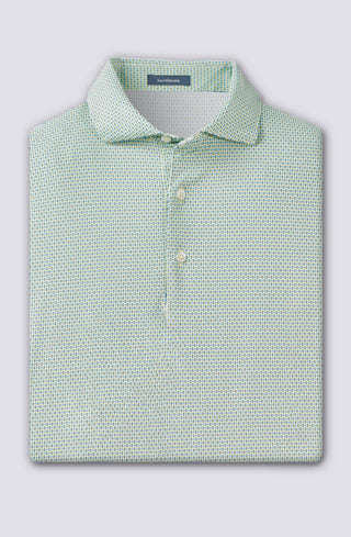 Xander Performance Polo - men - Butter/Luxe Blue - Turtleson