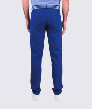 Tri-Cities Stretch 5 Pocket Performance Pant - back Navy - Turtleson