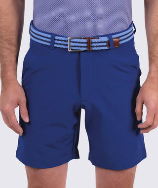 Tri-Cities Stretch Performance Short - front - Navy - Turtleson