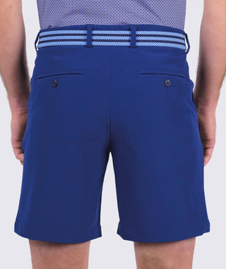 Tri-Cities Stretch Performance Short - back - Navy - Turtleson