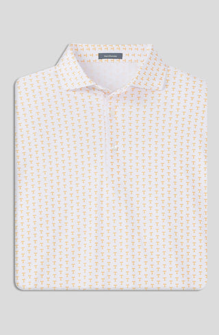 University of Tennessee Men's Polo - White Turtleson