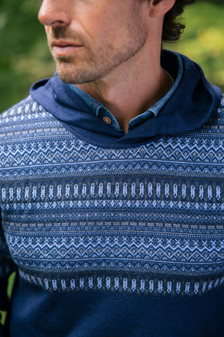 Anders Fairisle Hoodie