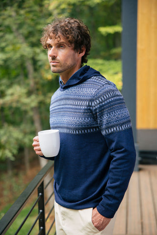 Anders Fairisle Hoodie