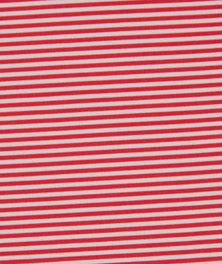 Carter Stripe Performance Men's Polo- Pattern - Rouge Red - Turtleson