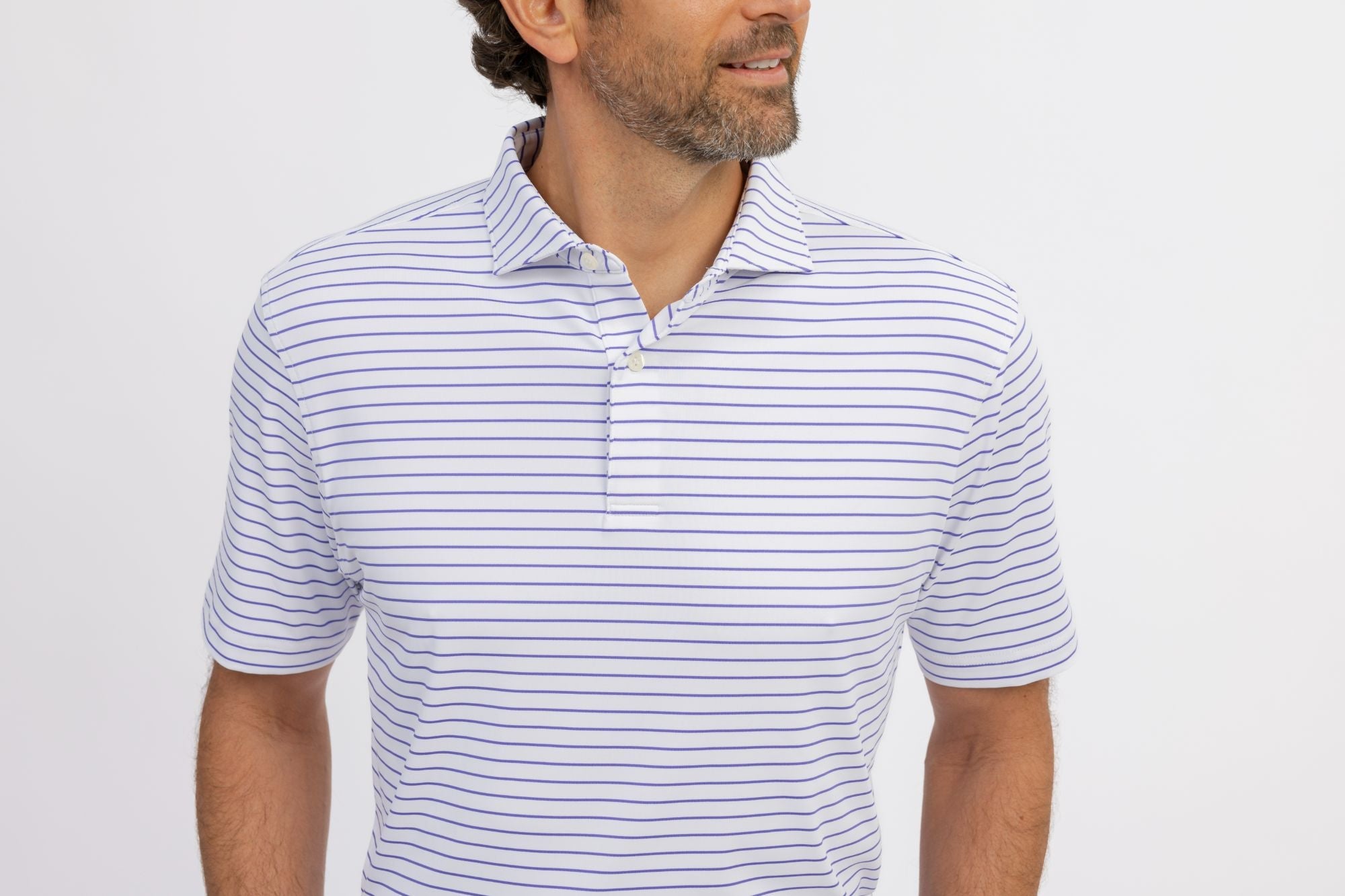 Broad Stripe Polo Shirt | Turtleson – turtleson