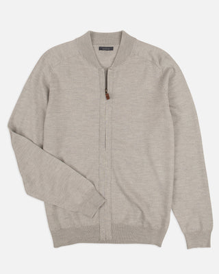 Hyde Merino Full-Zip Cardigan Sweater