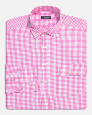 Eric Oxford Gingham Men's Sportshirt - Turtleson -Orchid
