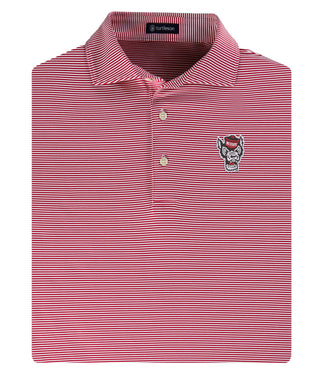 Andrew Stripe Polo - NC State Wolfpack
