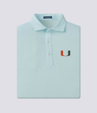 Lester Oxford Polo - Miami Hurricanes