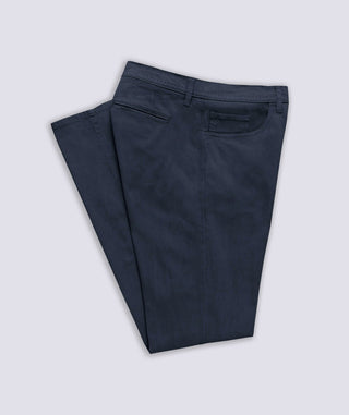 Bristol Twill Hybrid 5-Pocket Pant (Navy) - turtleson