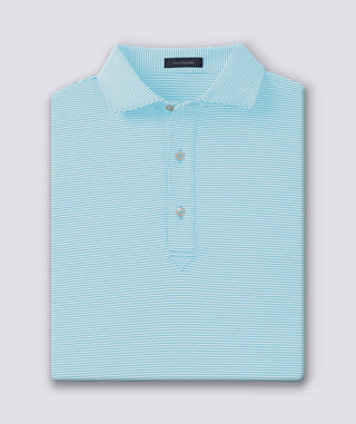 Carter Stripe Performance Polo - turtleson