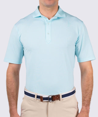 Carter Stripe Performance Polo - turtleson