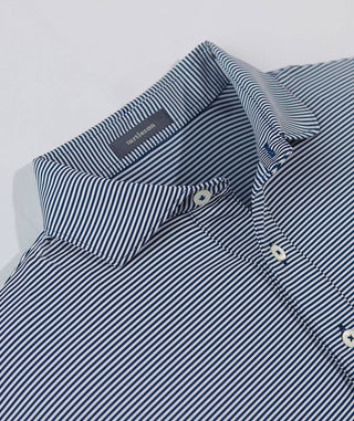 Carter Stripe Performance Polo - turtleson