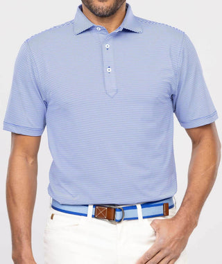 Carter Stripe Performance Polo - turtleson