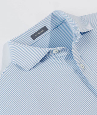 Carter Stripe Performance Polo - turtleson