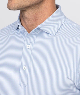 Carter Stripe Performance Polo - turtleson