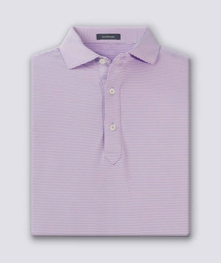 Carter Stripe Performance Polo - turtleson