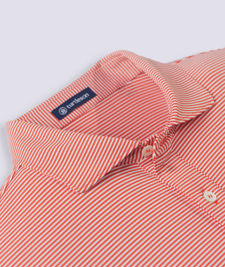 Carter Stripe Performance Polo - turtleson