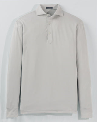 Carter Stripe Performance Polo, Long Sleeve - turtleson