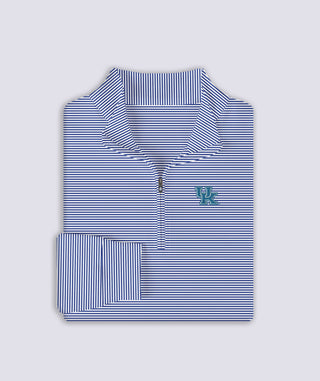 Carter Stripe Quarter-Zip Pullover - University of Kentucky - turtleson
