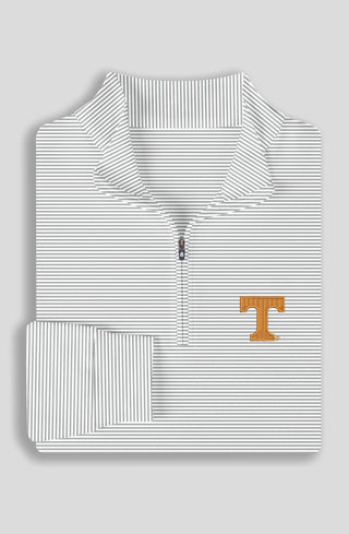 Carter Stripe Quarter-Zip Pullover - University of Tennessee - turtleson