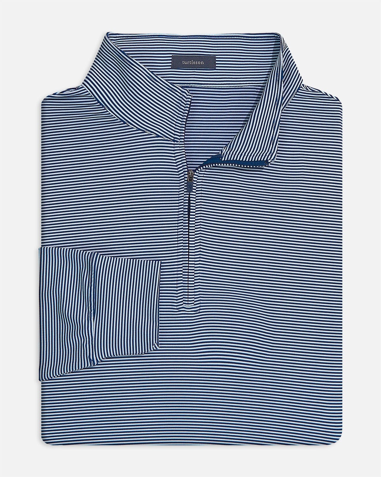 Carter Stripe Quarter-Zip Pullover - turtleson