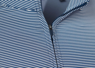 Carter Stripe Quarter-Zip Pullover - turtleson
