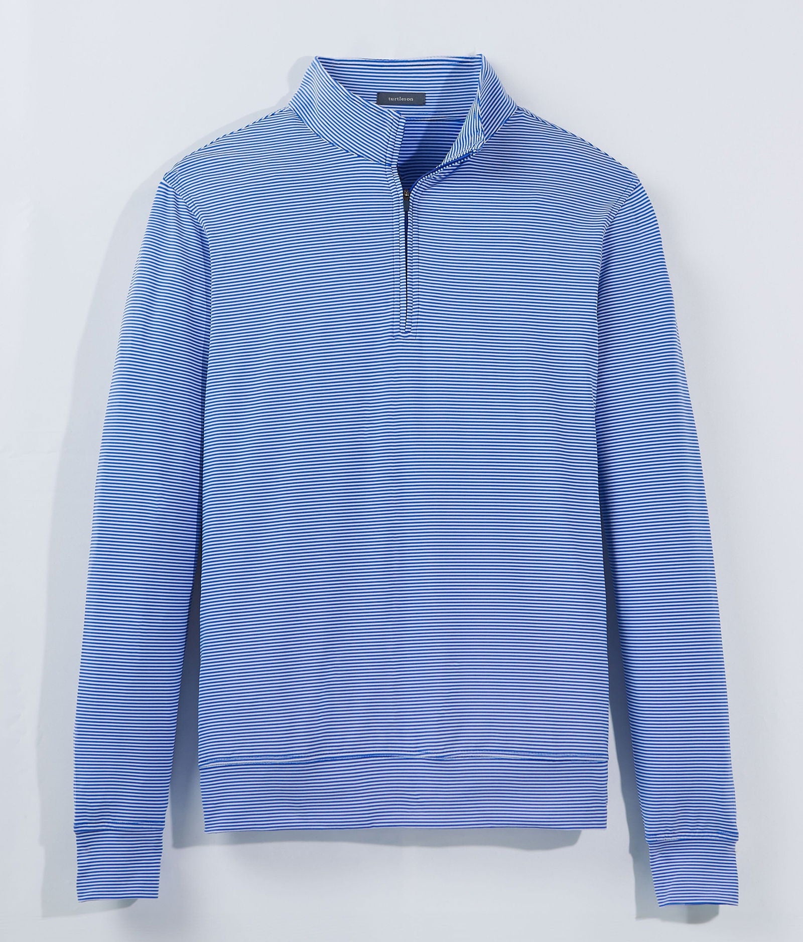 Carter Stripe Quarter-Zip Pullover - turtleson