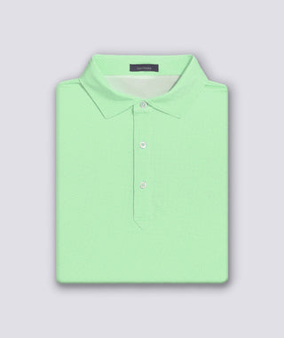 Clarence Mini Diamond Jacquard Performance Polo - turtleson
