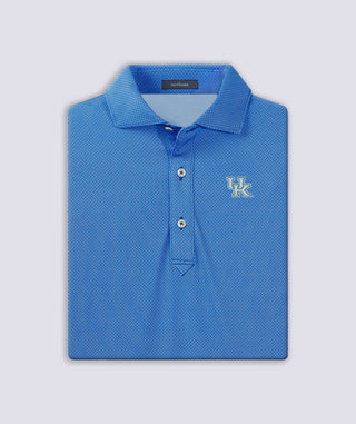 Clarence Mini Diamond Performance Polo - University of Kentucky - turtleson