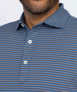 Clark Stripe Performance Polo - Seasonal - turtleson