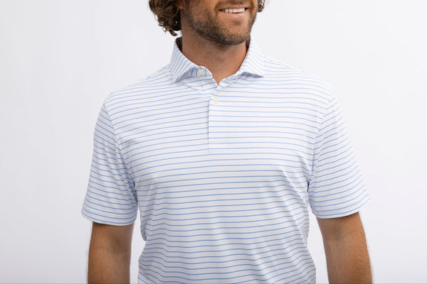 Broad Stripe Polo Shirt | Turtleson – turtleson
