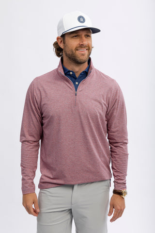 Avery Stripe Quarter-Zip