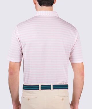 Cole Cotton Stripe Performance Polo - turtleson