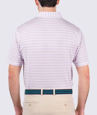 Cole Cotton Stripe Performance Polo - turtleson