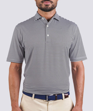 Cooper Stripe Performance Polo - turtleson