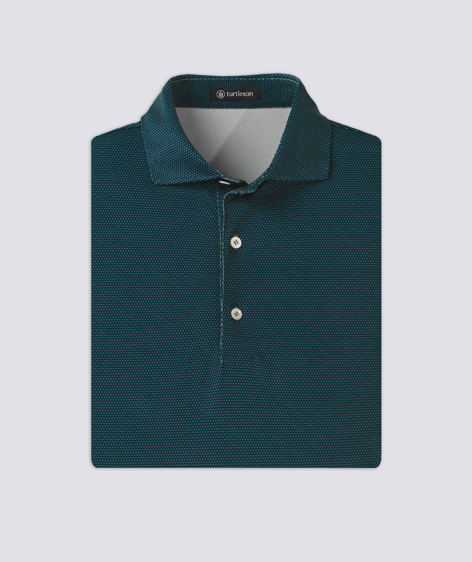 Cyrus Dot Pique Performance Polo - turtleson