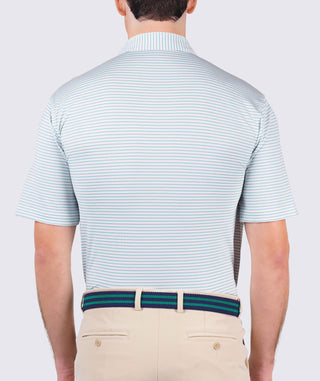 Dean Stripe Performance Polo - turtleson