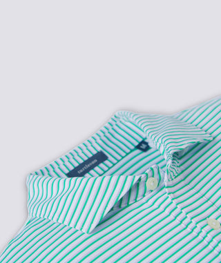 Dean Stripe Performance Polo - turtleson