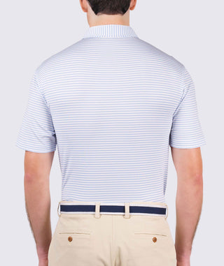 Dylan Stripe Performance Polo - turtleson