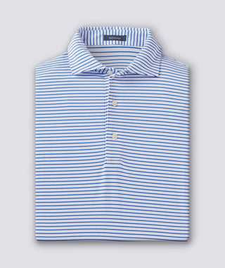 Dylan Stripe Performance Polo - turtleson