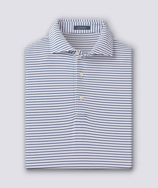 Dylan Stripe Performance Polo - turtleson